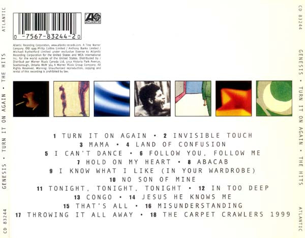 Genesis - Turn It On Again (The Hits) (CD, Comp) (Near Mint (NM or M-)) - Image 4