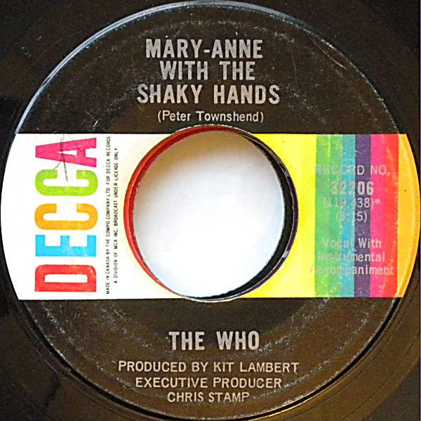The Who - I Can See For Miles (7", Single) (Very Good Plus (VG+)) - Image 2