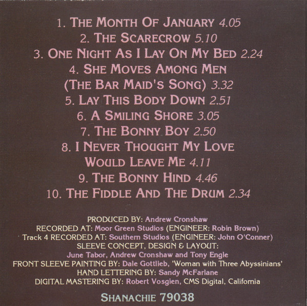 June Tabor - Abyssinians (CD, Album, RE) (Near Mint (NM or M-)) - Image 4