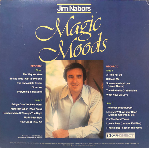 Jim Nabors - Magic Moods (2xLP, Comp) (Mint (M)) - Image 4