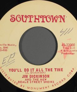 Jim Dickinson - You'll Do It All The Time (7", Promo) (Very Good Plus (VG+))