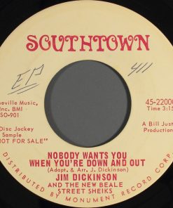 Alternative view of Jim Dickinson - You'll Do It All The Time (7", Promo) (Very Good Plus (VG+))