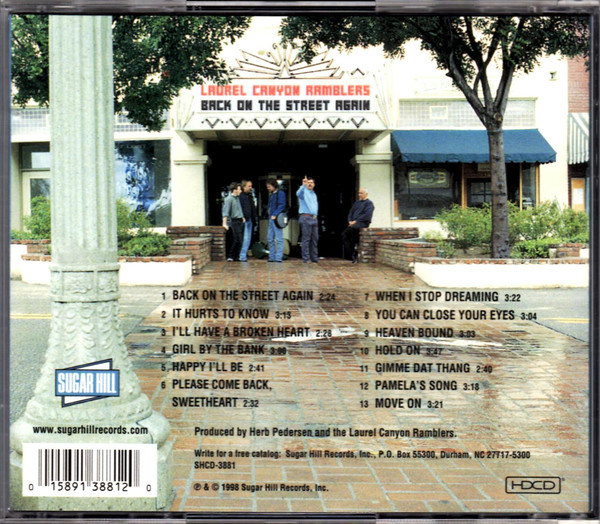 Laurel Canyon Ramblers - Back On The Street Again (HDCD, Album) (Near Mint (NM or M-)) - Image 2