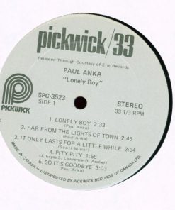 Paul Anka - Lonely Boy (LP, Comp) (Mint (M)) - Image 3