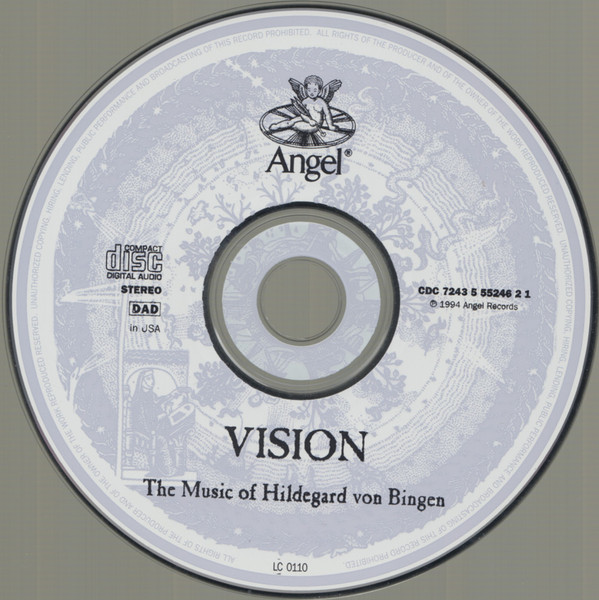 Richard Souther - Vision (The Music Of Hildegard Von Bingen) (CD, Album) (Near Mint (NM or M-)) - Image 3