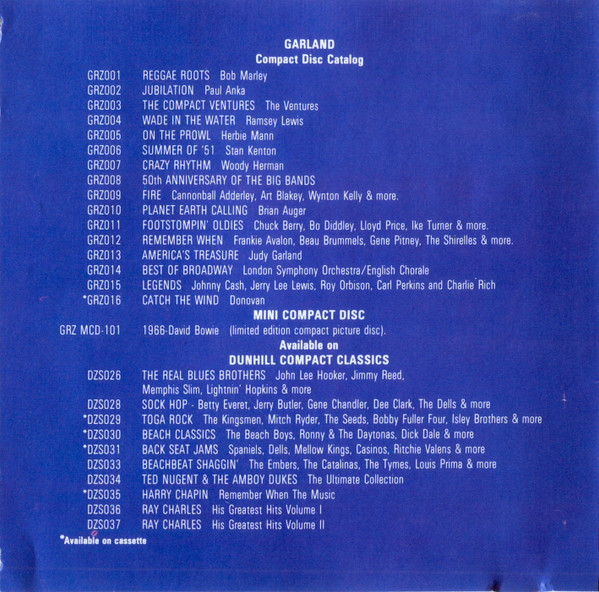 David Bowie - 1966 (CD, MiniAlbum, Comp, Mono, Ltd, RM, Com) (Mint (M)) - Image 2