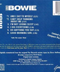 David Bowie - 1966 (CD, MiniAlbum, Comp, Mono, Ltd, RM, Com) (Mint (M)) - Image 3