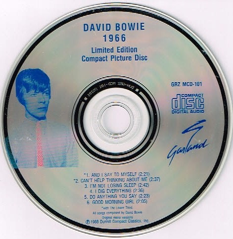 David Bowie - 1966 (CD, MiniAlbum, Comp, Mono, Ltd, RM, Com) (Mint (M)) - Image 4