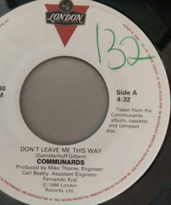 The Communards - Don't Leave Me This Way (7") (Near Mint (NM or M-))