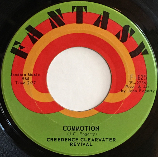 Creedence Clearwater Revival - Green River (7", Single) (Near Mint (NM or M-)) - Image 2
