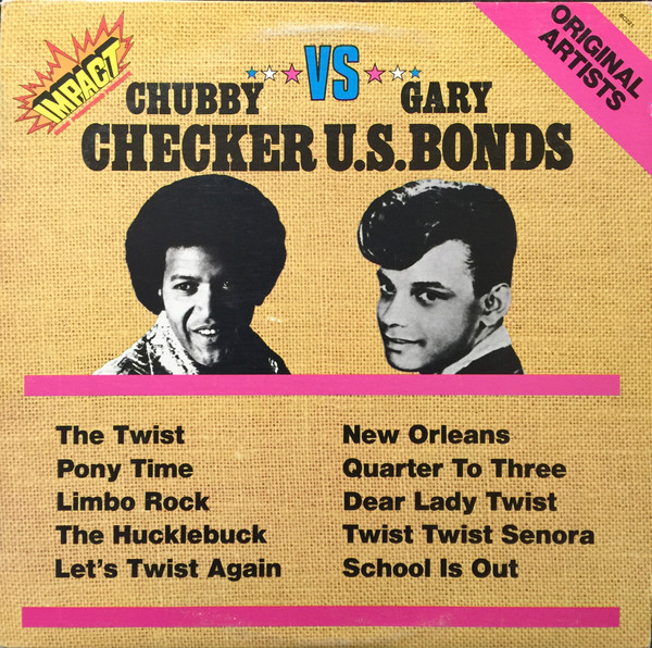 Chubby Checker, Gary U.S. Bonds - Chubby Checker Vs Gary U.S. Bonds (LP, Comp) (Mint (M))