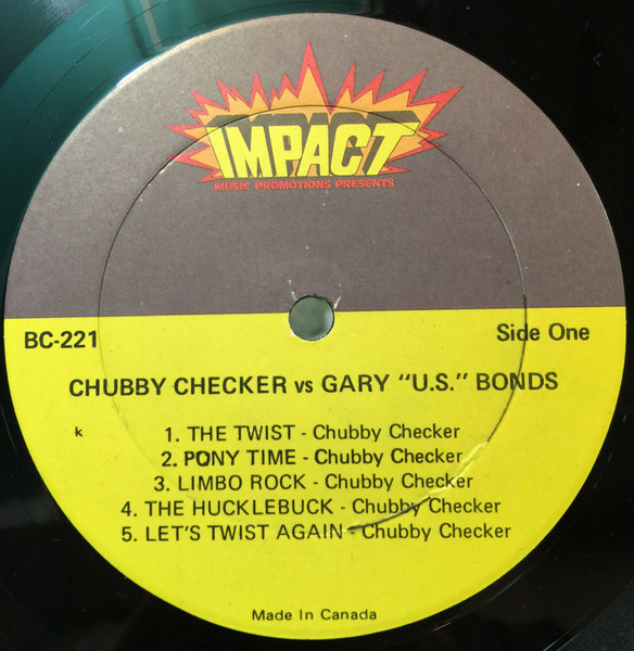 Chubby Checker, Gary U.S. Bonds - Chubby Checker Vs Gary U.S. Bonds (LP, Comp) (Mint (M)) - Image 3