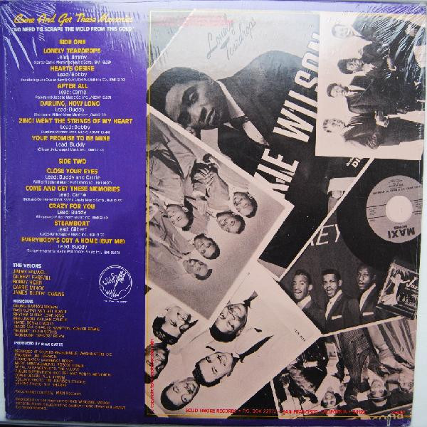 The Velons - Come And Get These Memories (LP, Comp) (Mint (M)) - Image 2