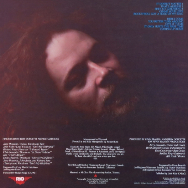 Doucette - Coming Up Roses (LP, Album) (Mint (M)) - Image 2