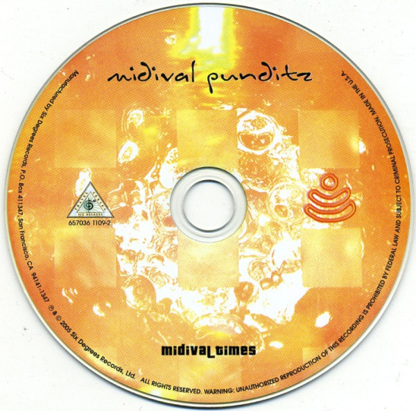 MIDIval PunditZ - Midival Times (CD, Album) (Near Mint (NM or M-)) - Image 2