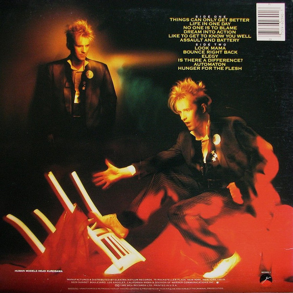 Howard Jones - Dream Into Action (LP, Album, All) (Mint (M)) - Image 2