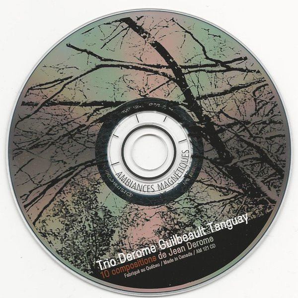 Trio Derome Guilbeault Tanguay - 10 Compositions De Jean Derome (CD, Album) (Very Good Plus (VG+)) - Image 3