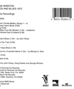 Alternative view of George Winston - Ballads And Blues 1972 (The Early Recordings - Piano Solos) (Minimax, Album, RE, RM) (Near Mint (NM or M-))