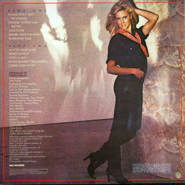 Olivia Newton-John - Totally Hot (LP, Album) (Mint (M)) - Image 2