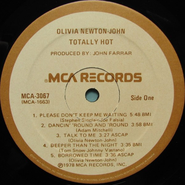 Olivia Newton-John - Totally Hot (LP, Album) (Mint (M)) - Image 3