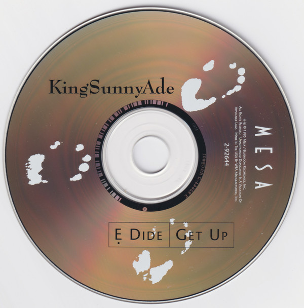 King Sunny Ade - Ẹ Dide / Get Up (CD) (Near Mint (NM or M-)) - Image 3