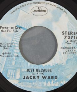 Alternative view of Jacky Ward - Dance Her By Me (One More Time) (7", Promo) (Very Good (VG))