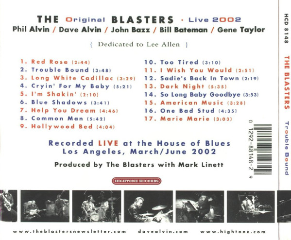 The Blasters - Trouble Bound (CD, Album) (Near Mint (NM or M-)) - Image 2