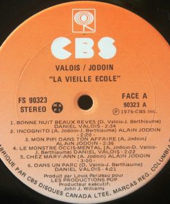 Daniel Valois / Alain Jodoin - La Vieille École (LP, Album) (Mint (M)) - Image 4