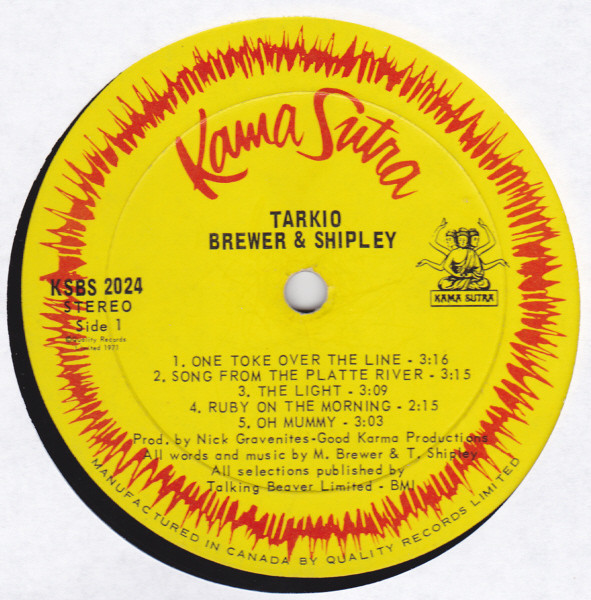 Brewer And Shipley - Tarkio (LP, Album) (Mint (M)) - Image 3