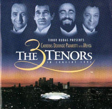 José Carreras - Placido Domingo - Luciano Pavarotti With Zubin Mehta - The 3 Tenors In Concert 1994 (CD, Album) (Near Mint (NM or M-))