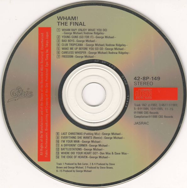 Wham! - The Final (CD, Comp) (Mint (M)) - Image 3
