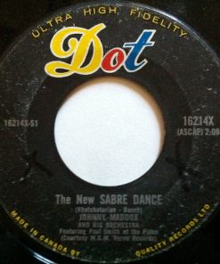 Johnny Maddox And His Orchestra - The New Sabre Dance (7") (Very Good Plus (VG+))