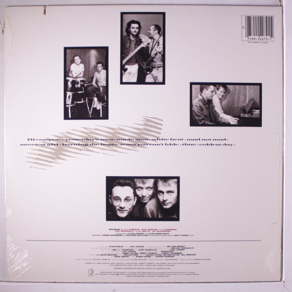 Madness - Mad Not Mad (LP, Album) (Mint (M)) - Image 2