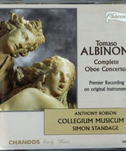 Tomaso Albinoni, Simon Standage, Collegium Musicum 90, Anthony Robson - Complete Oboe Concertos (CD, Album) (Near Mint (NM or M-))