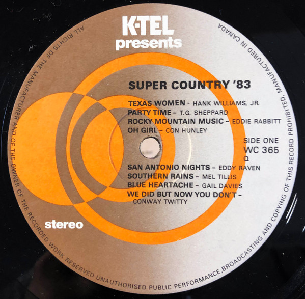 Various - Super Country '83 (LP, Comp) (Mint (M)) - Image 3