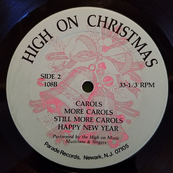 High On Music Musicians & Singers - High-On Christmas (LP, Album) (Mint (M)) - Image 4