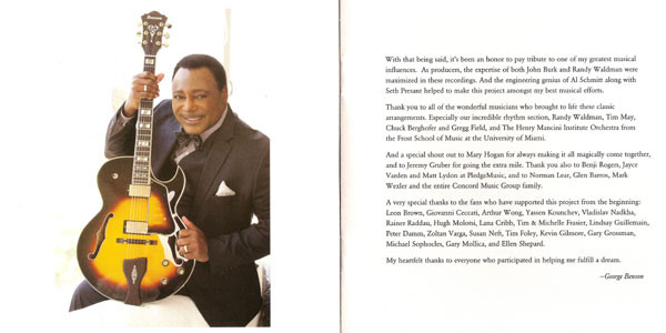 George Benson - Inspiration - A Tribute To Nat King Cole (CD, Album) (Mint (M)) - Image 4