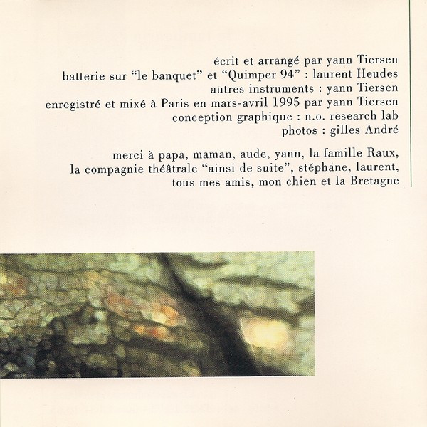 Yann Tiersen - La Valse Des Monstres (CD, Album) (Near Mint (NM or M-)) - Image 2