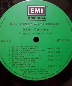 Kim Carnes - St Vincent's Court (LP, Album) (Mint (M)) - Image 3