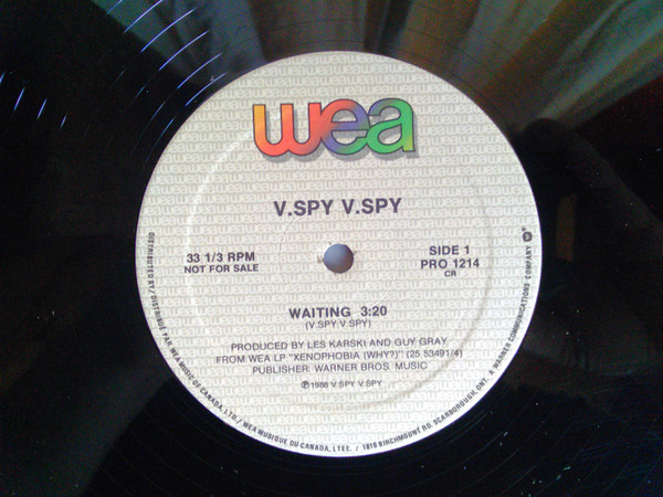 V.Spy V.Spy - Waiting (12", Promo) (Mint (M)) - Image 2