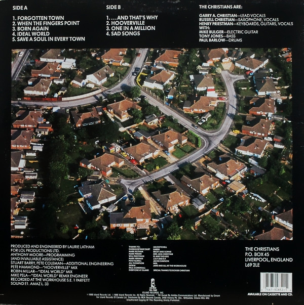 The Christians - The Christians (LP, Album) (Mint (M)) - Image 2