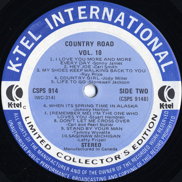 Various - Country Road Vol. 10 (LP, Comp, Ltd) (Mint (M)) - Image 4