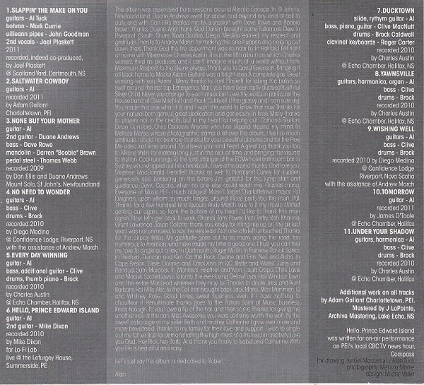 Al Tuck - Under Your Shadow (CD, Album) (Near Mint (NM or M-)) - Image 4