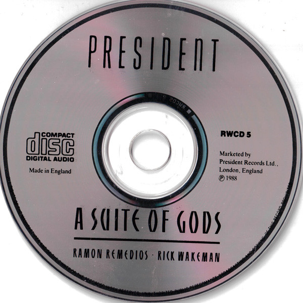 Rick Wakeman - Ramon Remedios - A Suite Of Gods (CD, Album) (Near Mint (NM or M-)) - Image 3