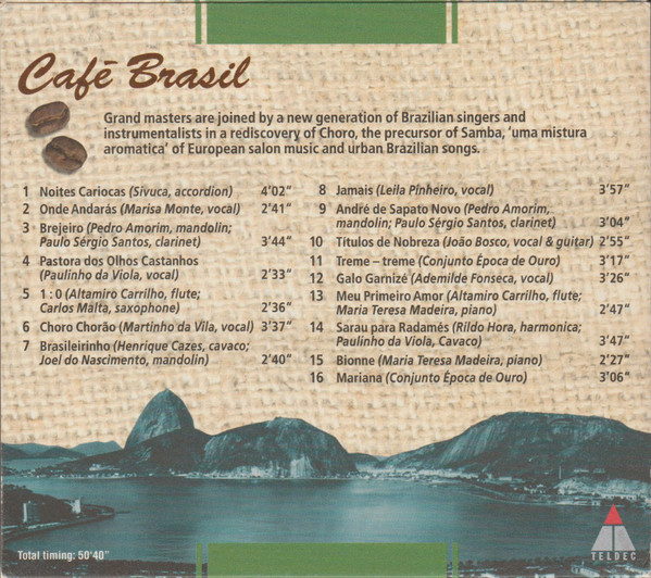 Various - Café Brasil (CD, Album) (Near Mint (NM or M-)) - Image 2