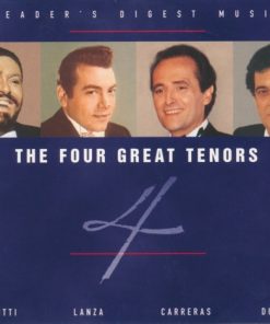 Luciano Pavarotti, Mario Lanza, José Carreras, Placido Domingo - The Four Great Tenors (4xCD, Comp + Box) (Near Mint (NM or M-))