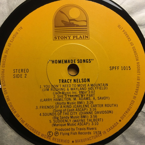 Tracy Nelson - Homemade Songs (LP, Album) (Mint (M)) - Image 4