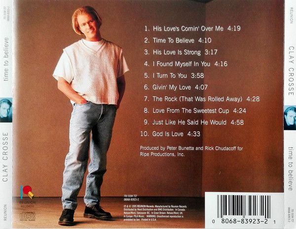 Clay Crosse - Time To Believe (CD, Album) (Mint (M)) - Image 2