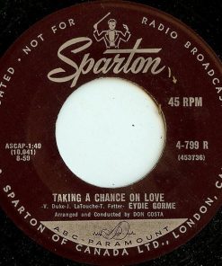 Eydie Gormé - Taking A Chance On Love (7") (Very Good Plus (VG+))