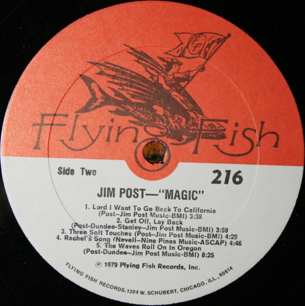 Jim Post - Magic In Concert (LP, Album) (Mint (M)) - Image 4